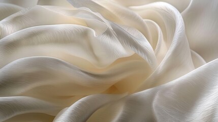 Obraz premium The soft and supple surface of a silky petal almost begs to be touched with its gentle curves and alluring sheen invoking a sense of tranquility and indulgence