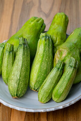 fresh natural green vegetables