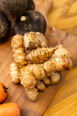 fresh natural green vegetables