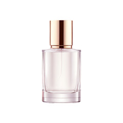 Luxury Perfume Bottle isolated on a transparent background by AI generative