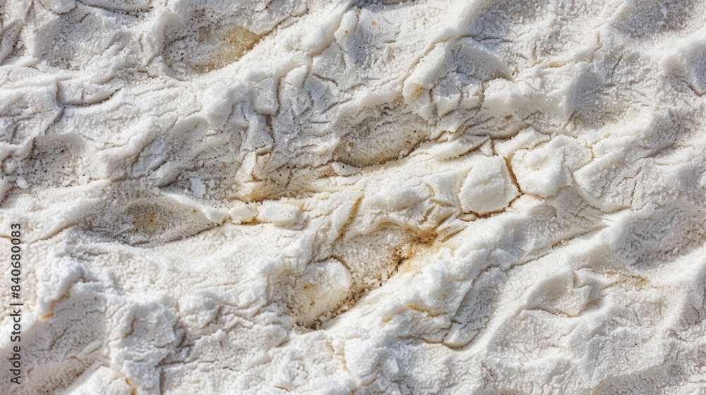 Poster the surface of the granular salt appears rough and uneven with small s forming intricate patterns