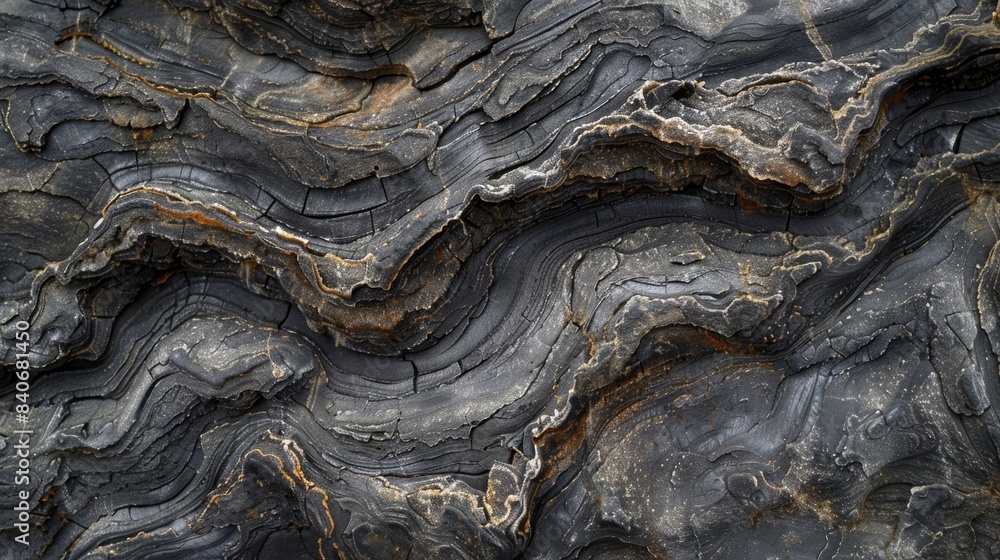 Poster volcanic veining fine lines and swirls in the basalts texture resemble volcanic s adding a sense of 