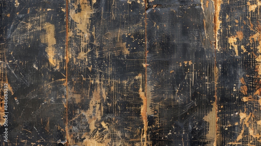 Aufkleber weathered marks a variety of worn and faded marks cover this scratched plastic telling a story of it