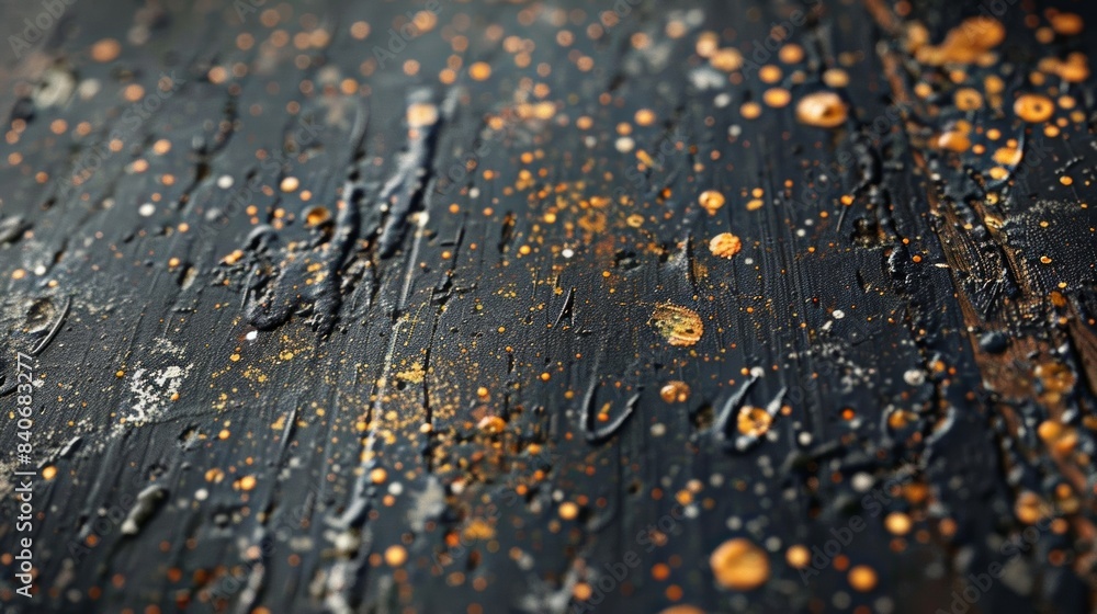 Poster scattered dots this closeup image shows a scratched plastic surface riddled with small tered dots gi