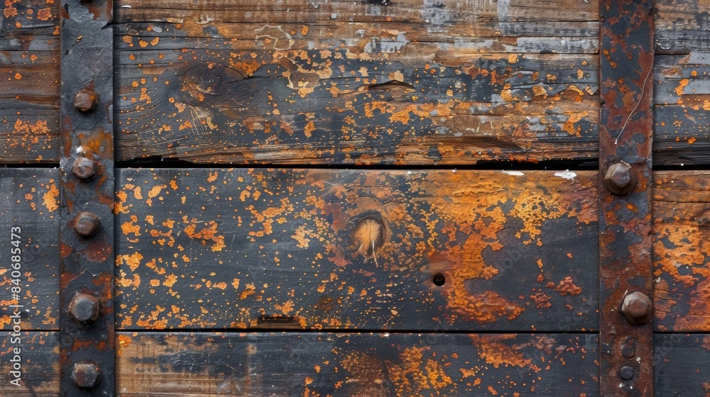 Poster in the second image the texture of the workbench is co and bumpy with stains and grease marks tered 
