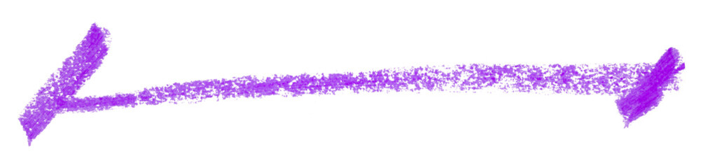 purple pencil strokes isolated on transparent background