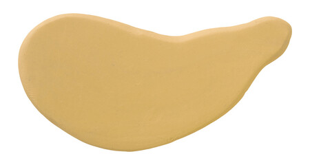 Plasticine is a light brown brush isolated on a transparent background.