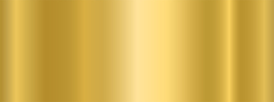 Metallic gradient effect for the design of text and bulletin boards, infographics. Metallic gold gradient. Vector Eps 10.
