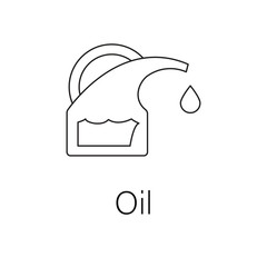 Car Oil Icon: Engine Oil, Vehicle Maintenance, and Automotive Fluid Illustration.