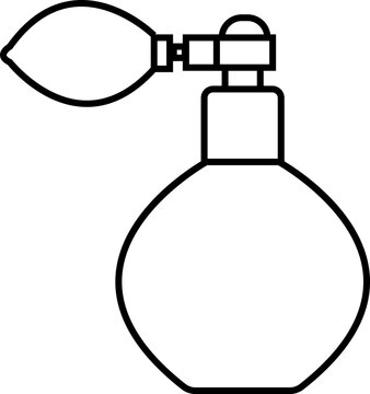 recommend clip art: perfume bottle icon vector template logo design deodorant, fragrance bottle vector symbol. scent web sign in a outlined style. isolated on transparent background, spray art cosmetic elements,