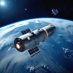 Fototapeta premium Background of technological concepts