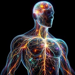 human nervous system,Generative AI,scientific background