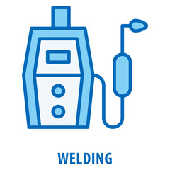 Welding Icon simple and easy to edit for your design elements