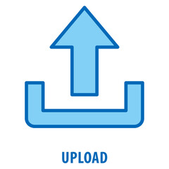 Upload Icon simple and easy to edit for your design elements
