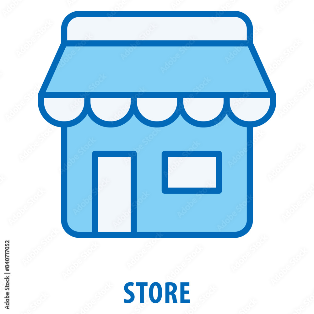 Poster store icon simple and easy to edit for your design elements