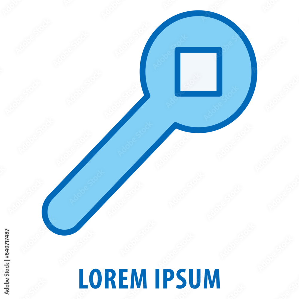 Poster spanner icon simple and easy to edit for your design elements