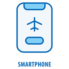 Obraz premium Smartphone Icon simple and easy to edit for your design elements