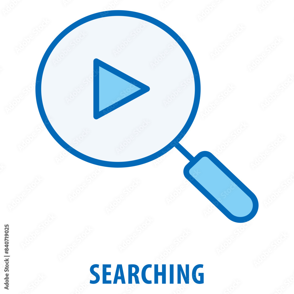 Poster searching icon simple and easy to edit for your design elements