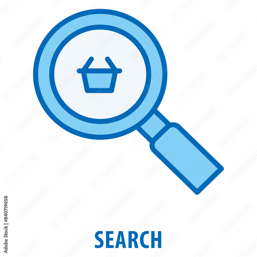 Poster search icon simple and easy to edit for your design elements