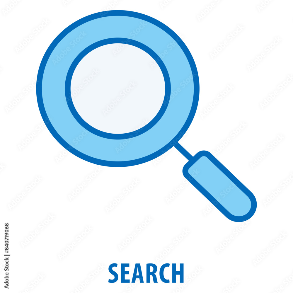 Poster search icon simple and easy to edit for your design elements
