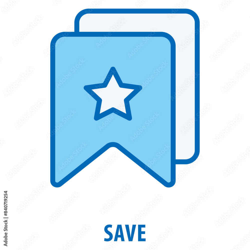 Poster save icon simple and easy to edit for your design elements