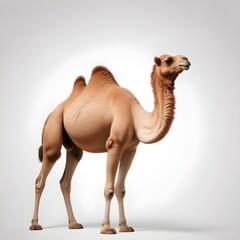 Camel with white background