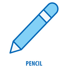 Pencil Icon simple and easy to edit for your design elements