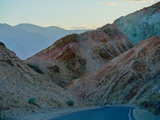 High-Resolution Scenic View of Zabriskie Point in Death Valley National Park