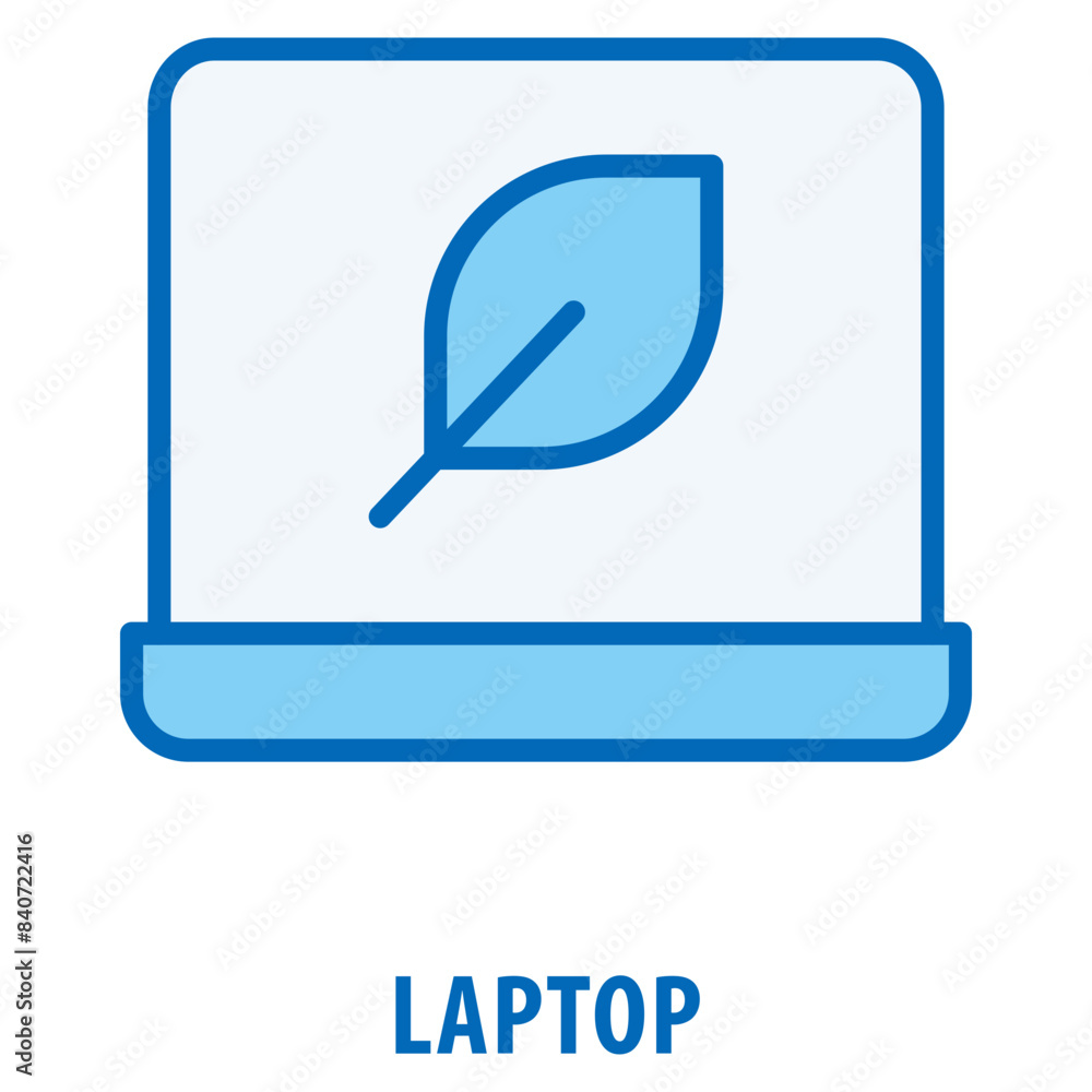 Poster laptop_8 icon simple and easy to edit for your design elements