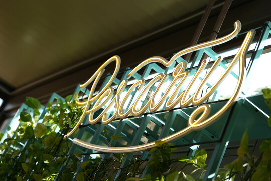 Bucharest, Romania 1 June 2024.The Pescarus restaurant is a famous restaurant in Bucharest.