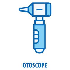 Otoscope Icon simple and easy to edit for your design elements