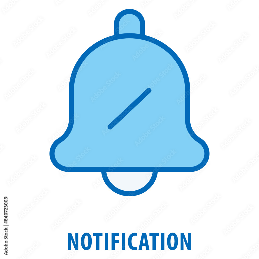Poster notification icon simple and easy to edit for your design elements