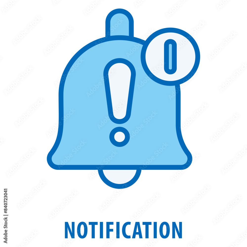 Poster notification icon simple and easy to edit for your design elements