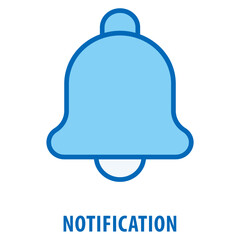 Notification Icon simple and easy to edit for your design elements