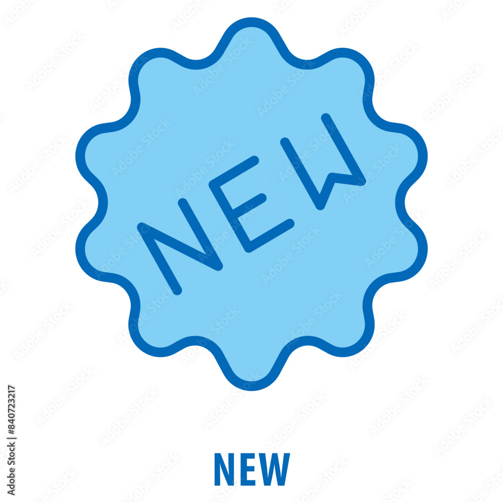 Poster new icon simple and easy to edit for your design elements