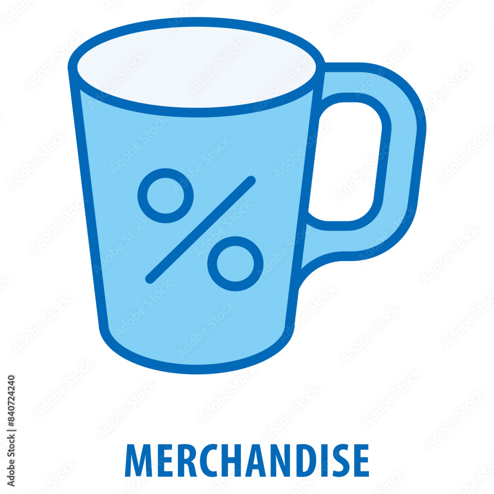 Poster merchandise icon simple and easy to edit for your design elements