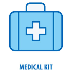 Fototapeta premium Medical Kit Icon simple and easy to edit for your design elements
