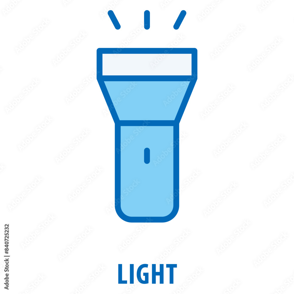 Poster light icon simple and easy to edit for your design elements