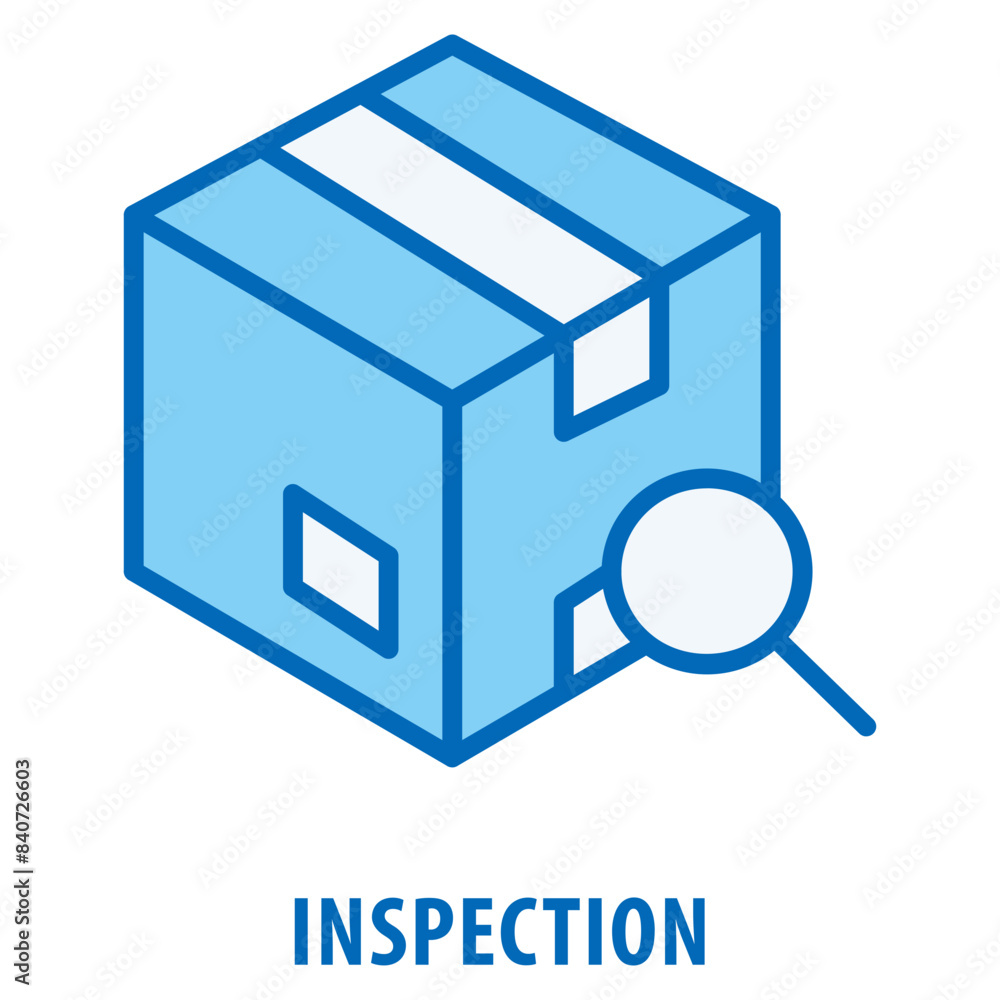 Poster inspection icon simple and easy to edit for your design elements