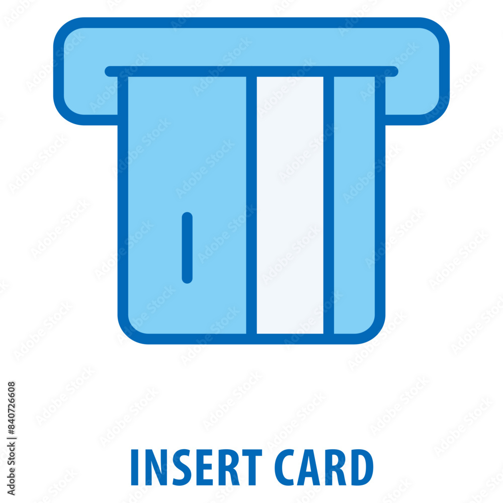 Poster insert card icon simple and easy to edit for your design elements