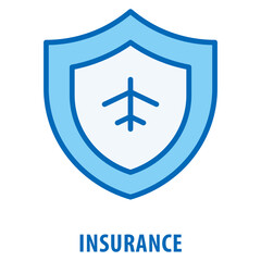 Insurance Icon simple and easy to edit for your design elements