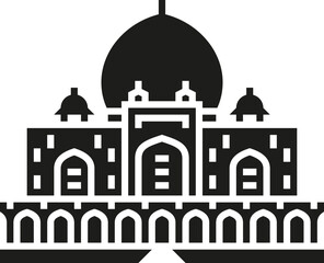 India – Delhi: Humayun’s Tomb (glyph icon)