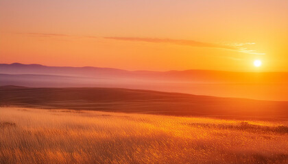 Obraz premium Nature Sunset Background