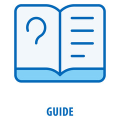 Guide Icon simple and easy to edit for your design elements