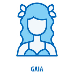 Gaia Icon simple and easy to edit for your design elements