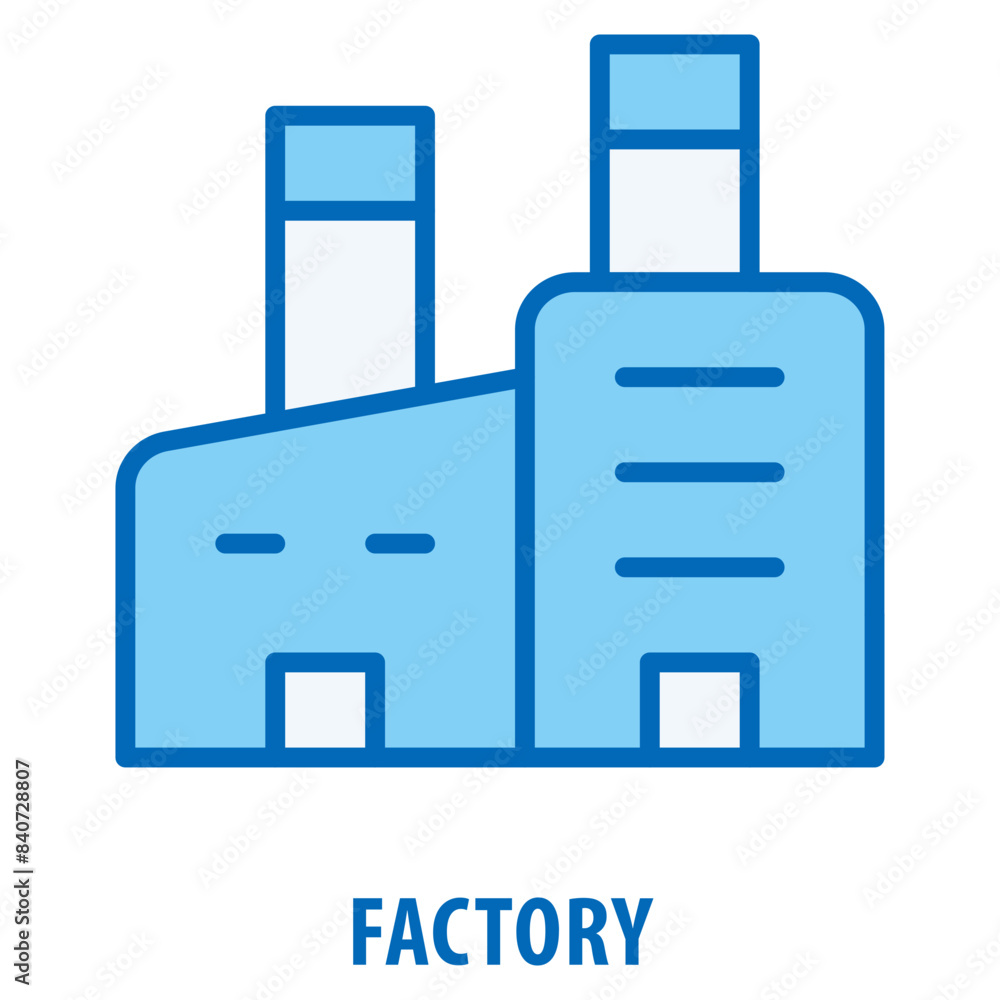 Poster factory icon simple and easy to edit for your design elements