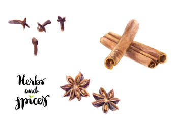 Fragrant spices like cloves, cinnamon, and star anise add rich flavors to dishes