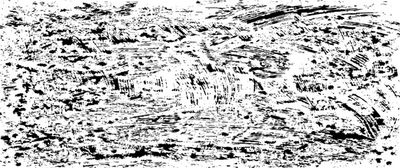 Scratched Grunge Urban Background Texture Vector. Dust Overlay Distress Grainy Grungy Effect. Distressed Backdrop Vector Illustration. Isolated Black on White Background. EPS 10.