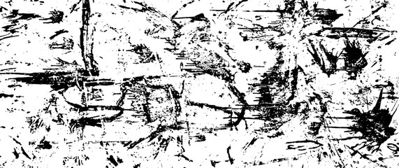 Dark grunge urban texture vector. Distressed overlay texture. Grunge background. Abstract obvious dark worn textured effect. Vector Illustration. Black isolated on white. EPS10.