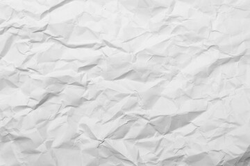 White Paper Texture background. Crumpled white paper abstract shape background with space paper recycle for text